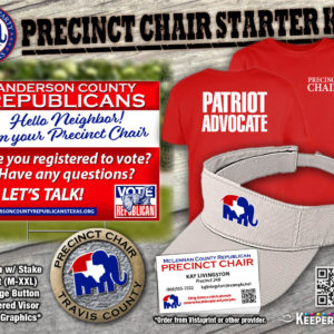 Precinct Chair Starter Kit - $59.99