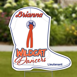 WMS Dance/Drill Team Yard Signs