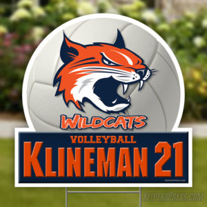 WMS Volleyball Yard Signs