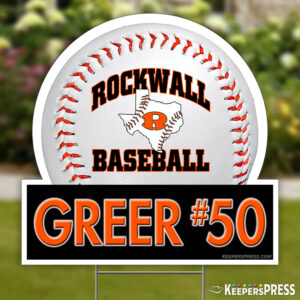 RHS Mens Baseball Yard Sign