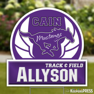 CMS Track & Field Yard Signs